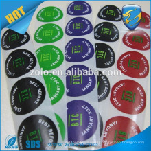 Anti-theft brand protection Cheap holographic destructible labels